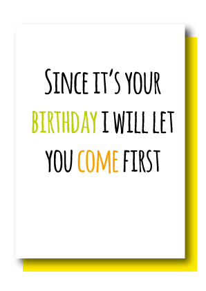 Come First