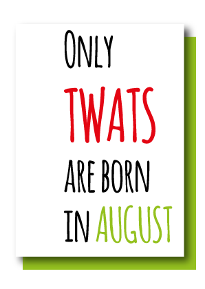 Born In August