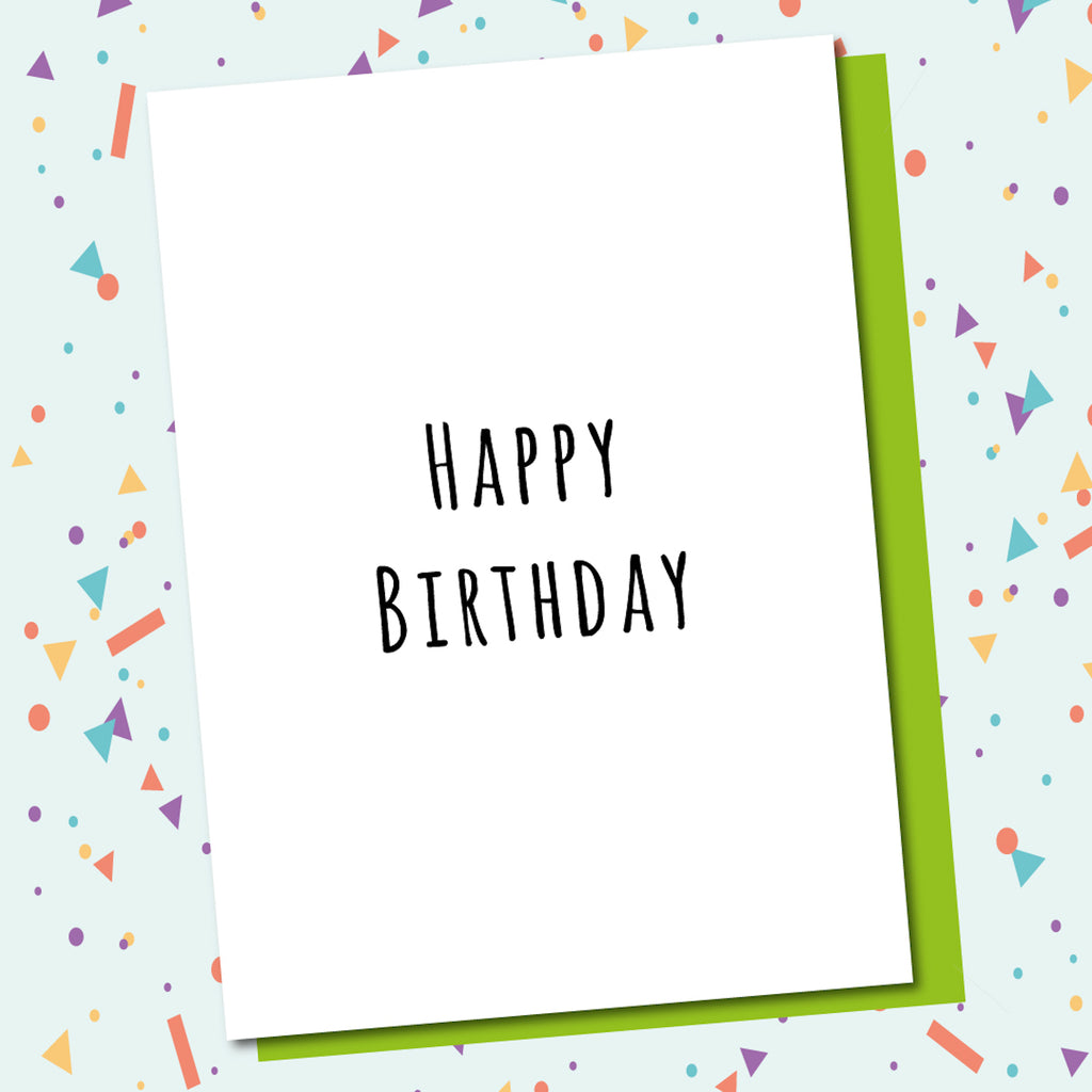 Happy Birthday
