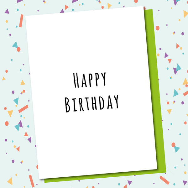 Happy Birthday