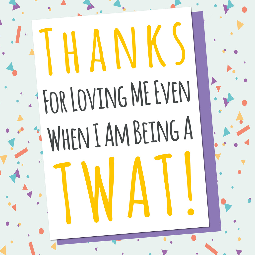Thanks For Loving Me