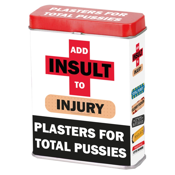 Add Insult to Injury Plasters