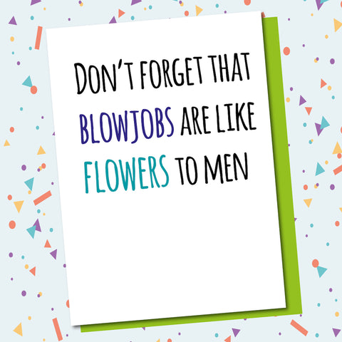 Blowjobs & Flowers