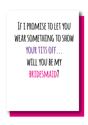 Bridesmaid Tits