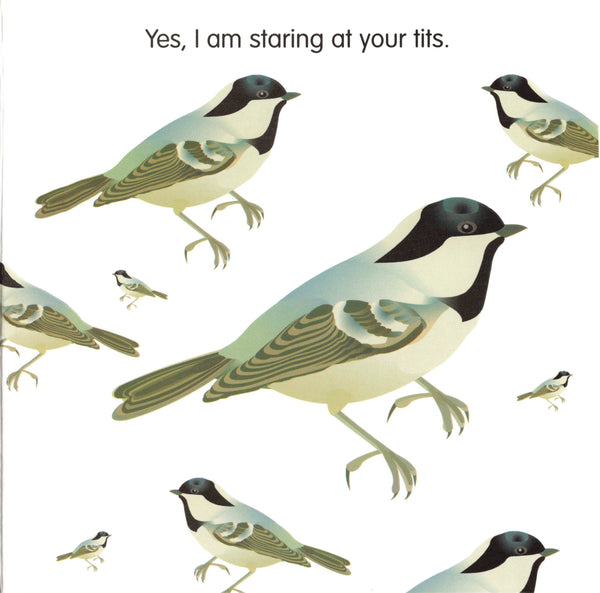 Yes, i am staring at your tits.
