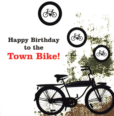 Happy Birthday to the Town Bike!