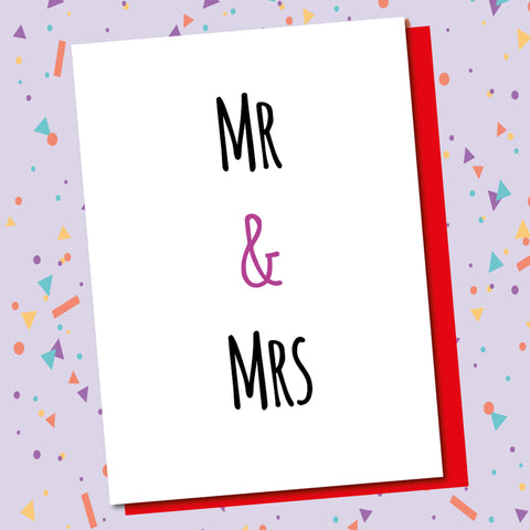 Mr & Mrs