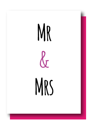 Mr & Mrs