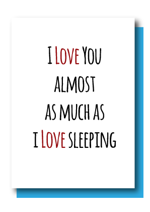 Love Sleeping