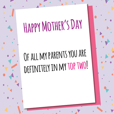 Mother's Day... Top Two