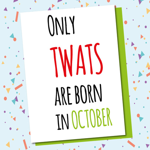 Born In October