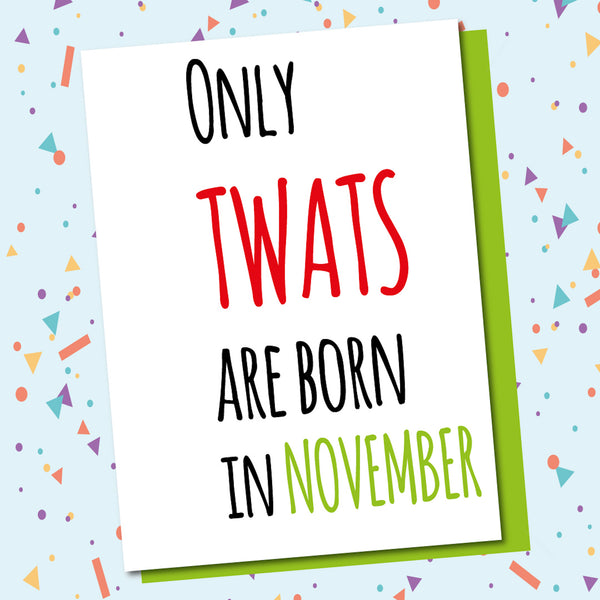 Born In November