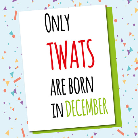 Born In December