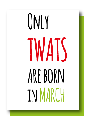 Born In March
