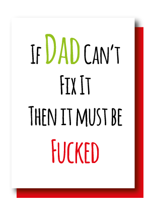 Dad Can't Fix