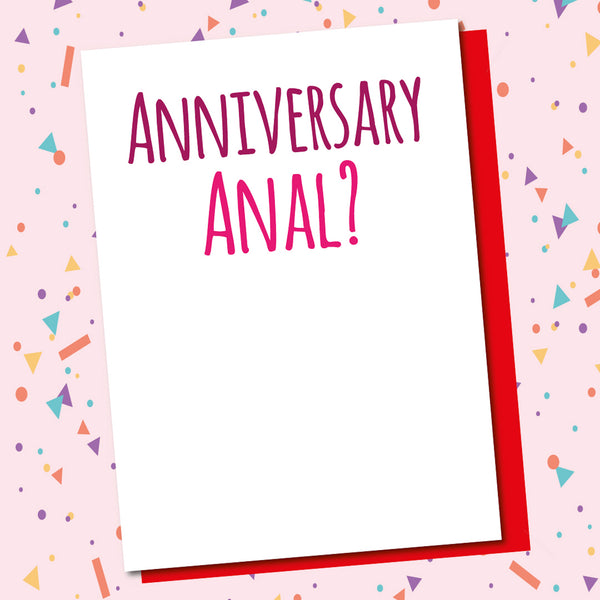 Anniversary Anal?