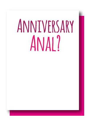 Anniversary Anal?