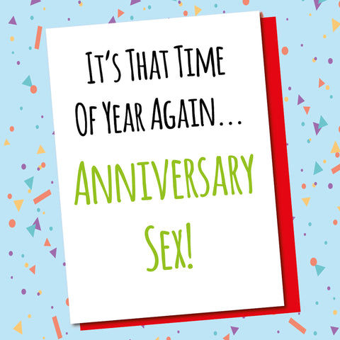 Anniversary Sex