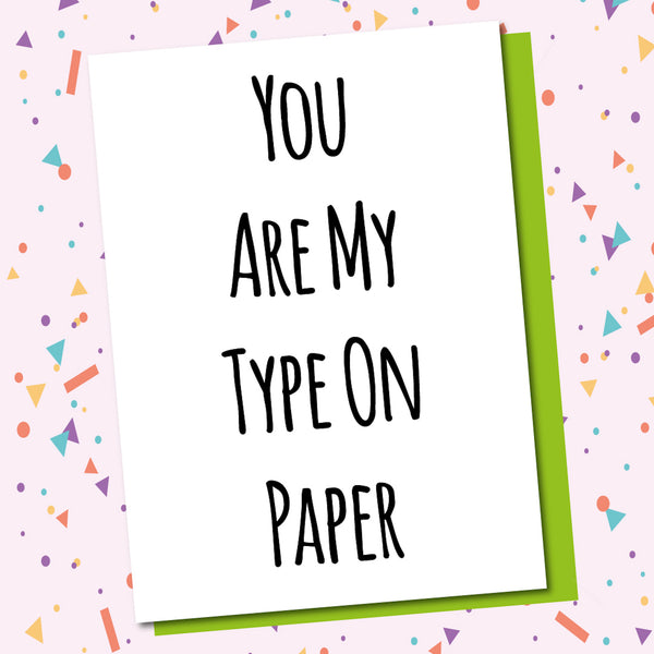 My Type On Paper