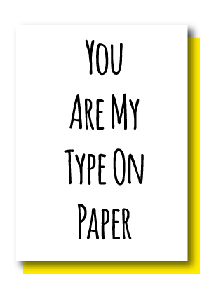 My Type On Paper
