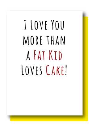 Fat Kid Loves Cake