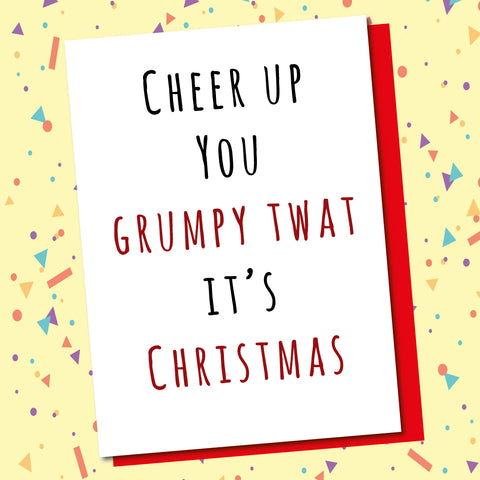 It's Christmas, Grumpy Twat