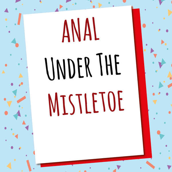 Anal Under The Mistletoe