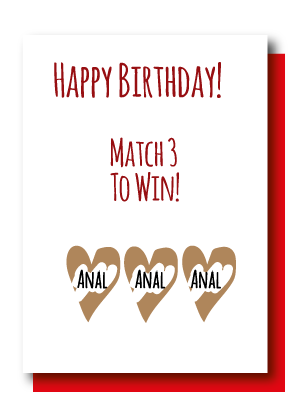Match 3 Birthday Anal