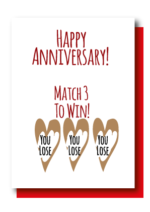 Match 3 Anniversary, You Lose