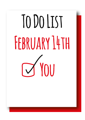Valentines To Do List