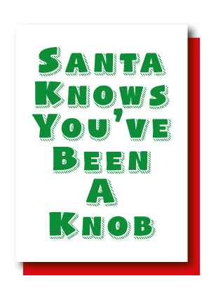 Santa knows.... Knob