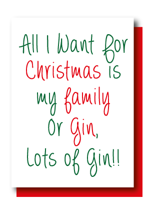 All I Want for Xmas... Gin!