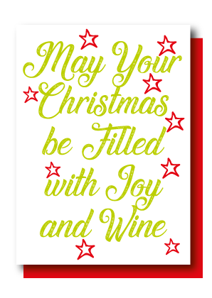 Christmas Filled with Joy & Wine