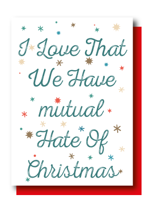 Mutual Hate Of Christmas