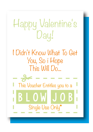 Blow Job Voucher